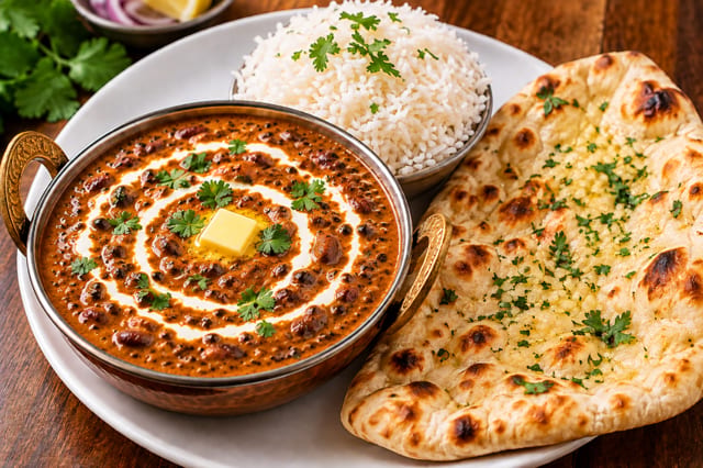 Dal Makhni Lunch.