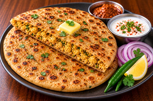 Gobi Paratha.