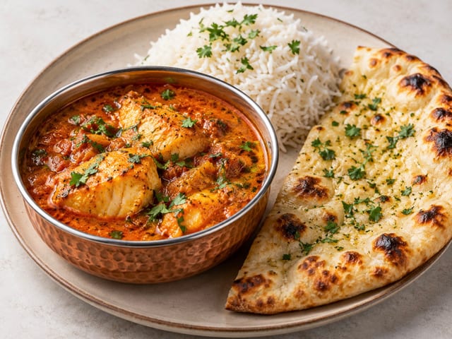 Costal Fish Curry Lunch.