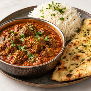 Classic Lamb Curry Lunch