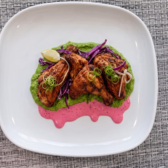 Classic Tandoori Chicken.