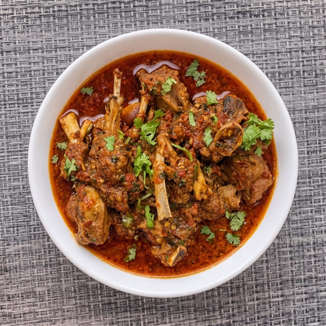 Spicy Goat Mirch Masala.