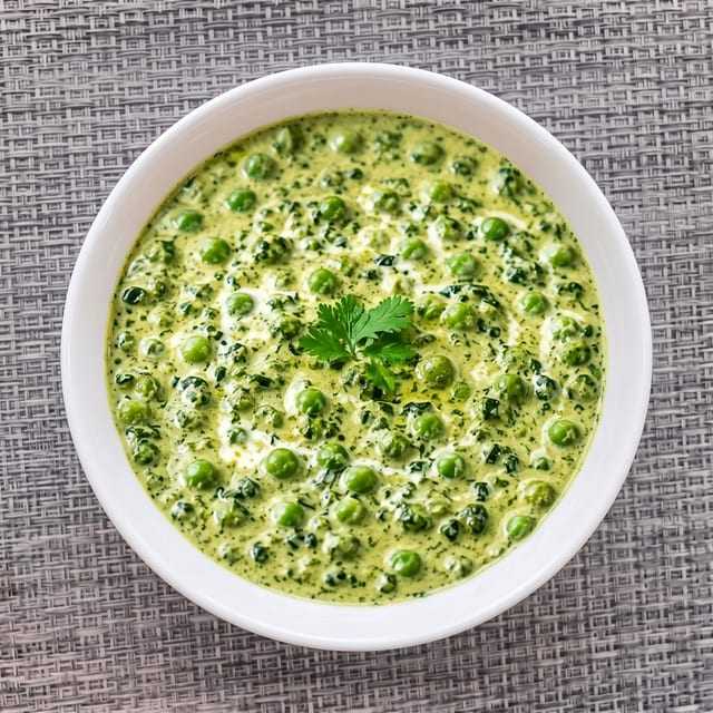 Creamy Methi Malai Matar.