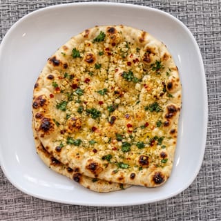 Fire-Roasted Chilli Garlic Naan
