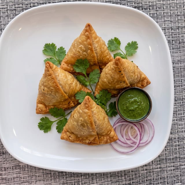 Golden Samosa Pockets.
