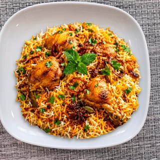 Dum Chicken Biryani