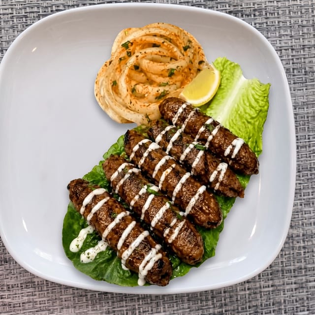 Chicken Seekh Kabab.