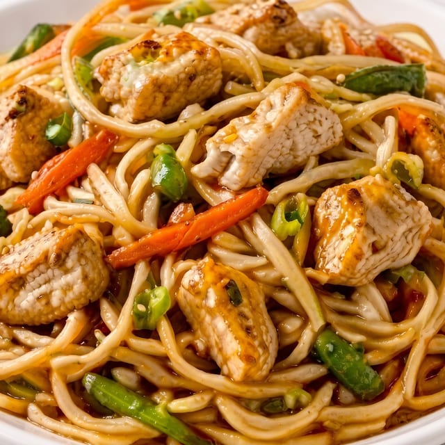 Chicken Hakka Noodles.