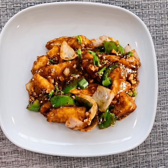 Chilli Paneer.