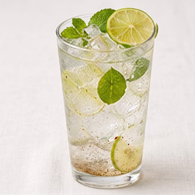 Indian Spiced Lime Soda.