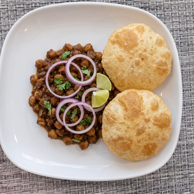 Amritsari Chole Bhature.