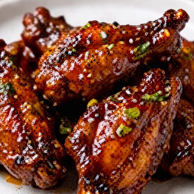 Smoky BBQ Chicken Wings.